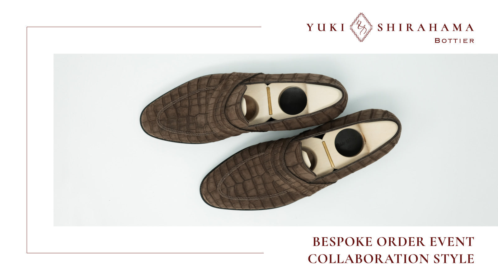Yuki Shirahama Bottier bespoke order event at Collaboration Style