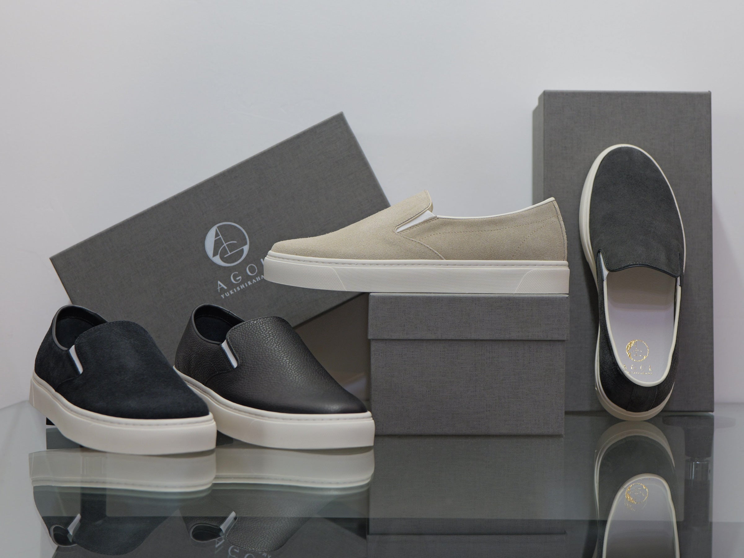 FAV collection leather sneakers by AGOL